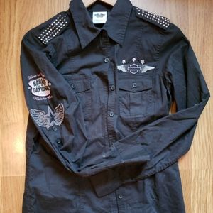 Harely Davidson long sleeve shirt